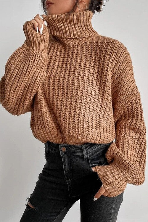Most Wanted Sweater Camel