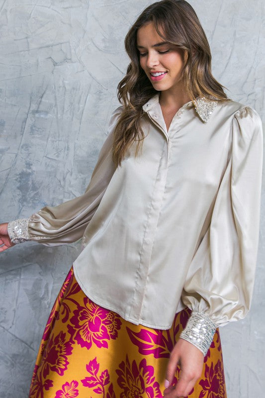 Champagne Nights Blouse