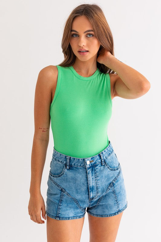 Our Kind of Bodysuit Lime