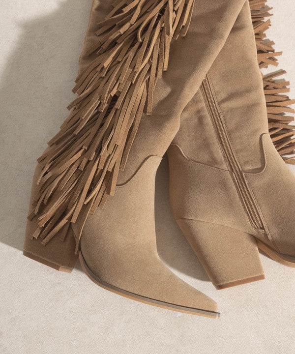 Out West Fringe Boot