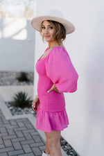 Bright Idea Dress Pink