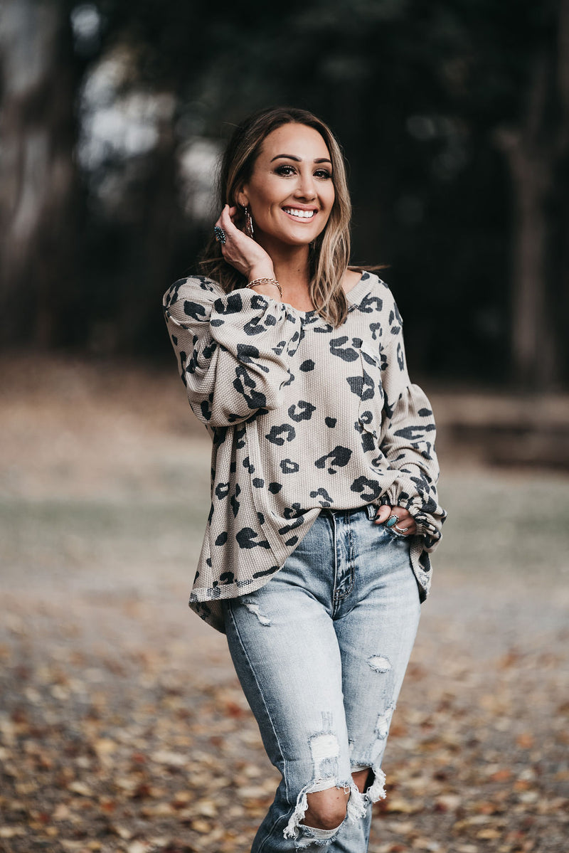 Confessions Leopard Long Sleeve