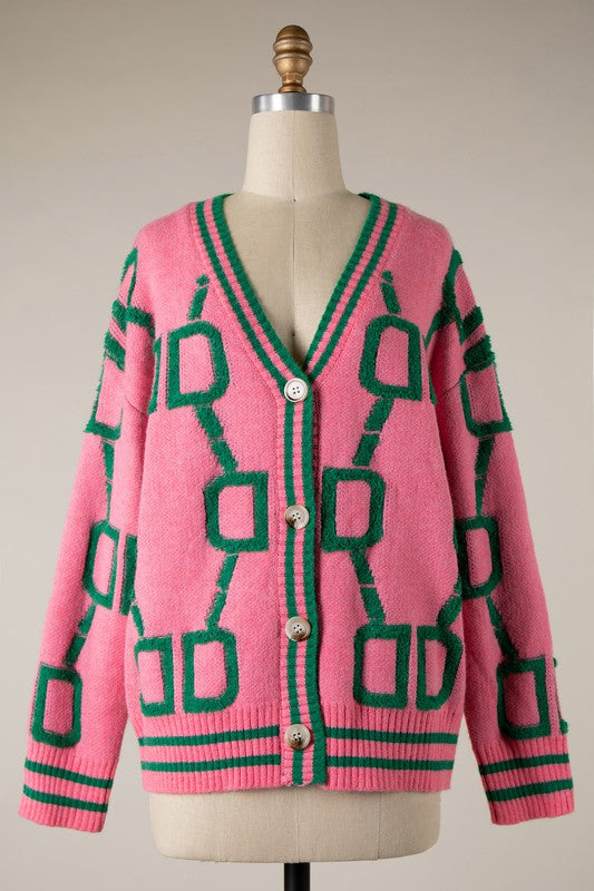 Linked Sweater Pink