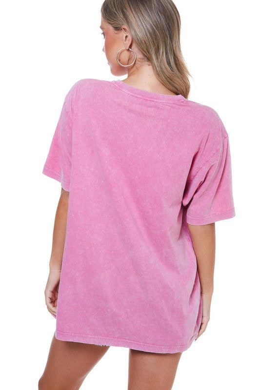 Rock the Globe Pink T-Shirt