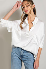 Keep It Casual Blouse Off White