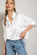 Keep It Casual Blouse Off White