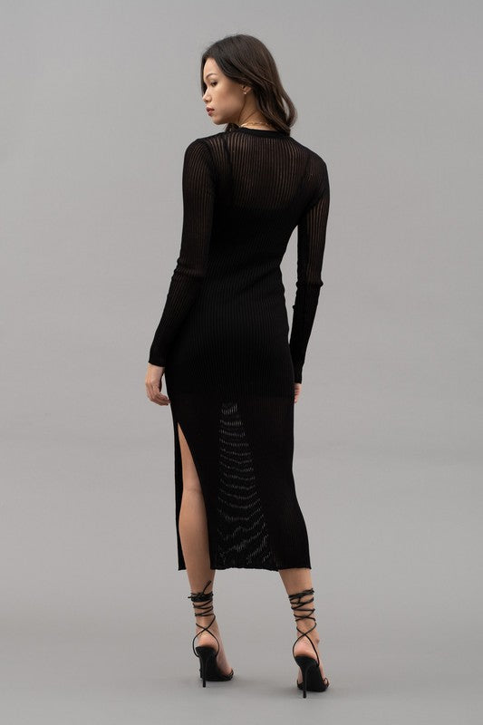 It's Good Midi Dress Black
