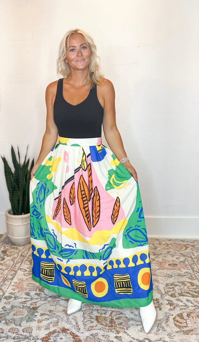 Anthropology Inspired Skirt