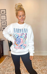 Nirvana Sweatshirt White