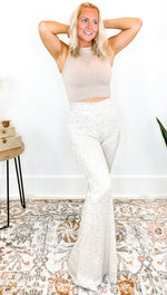 Add Some Flare Sequin Pants