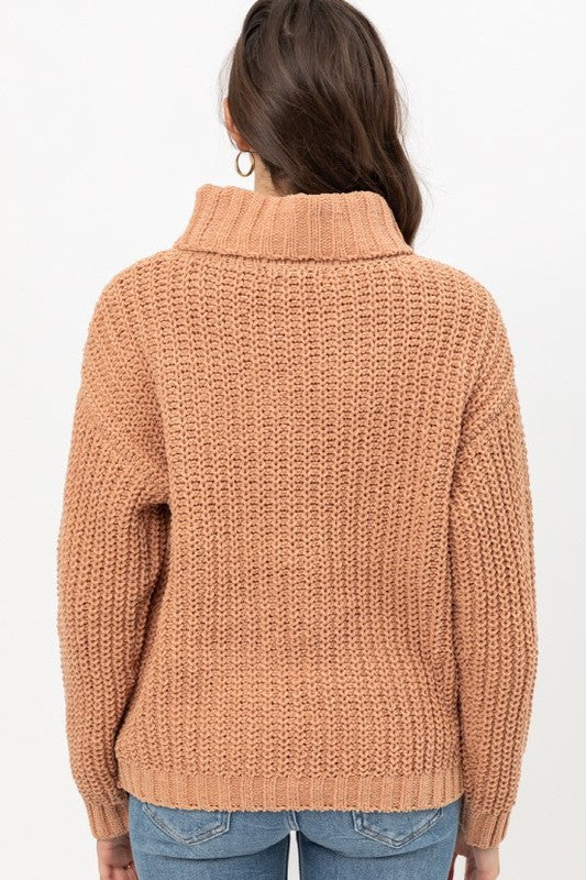 Refresh Knit Sweater Clay