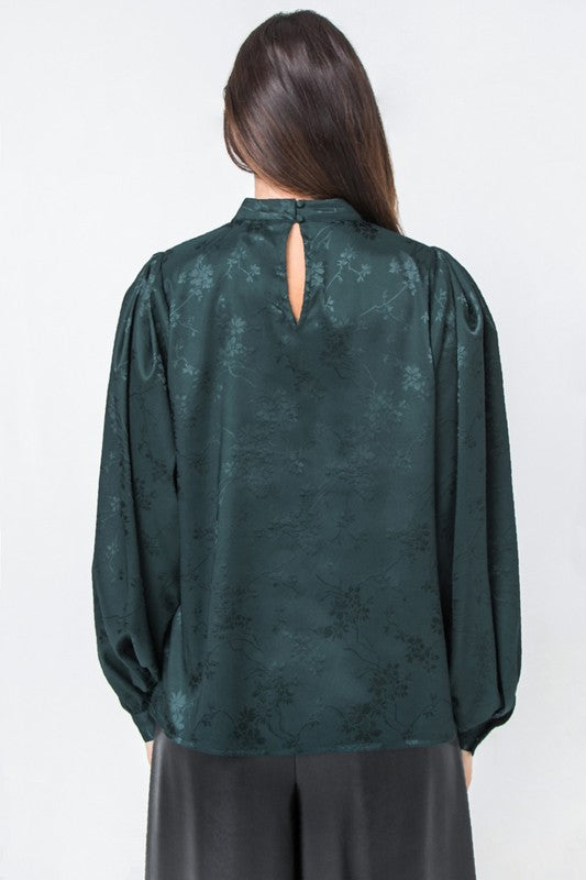 Very Merry Holiday Blouse Green
