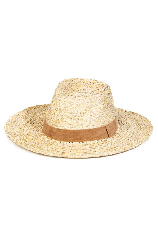 1910 Toasted Palm Leaf Western Hat | chefrito.com