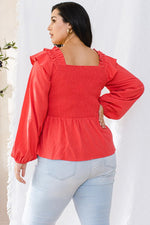 Abby Top Coral
