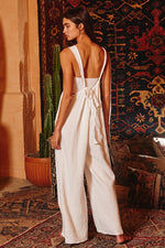 On to You Jumpsuit White