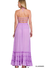 Harlow Maxi Dress Lavender