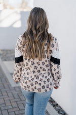Playful Leopard Pullover