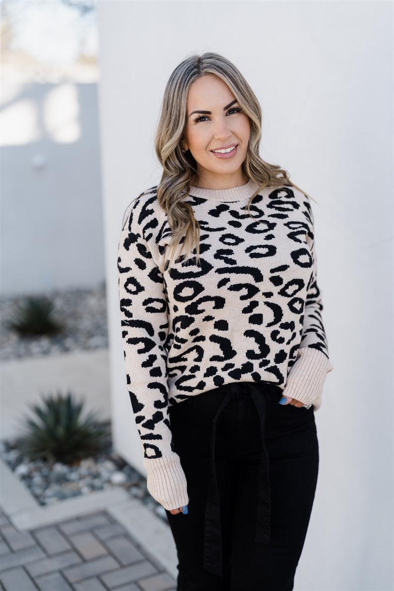 Smitten Leopard Sweater