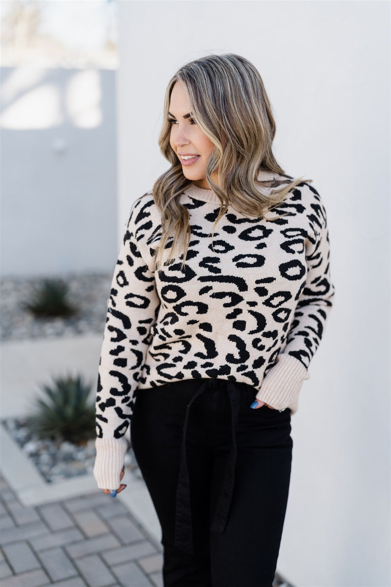 Smitten Leopard Sweater