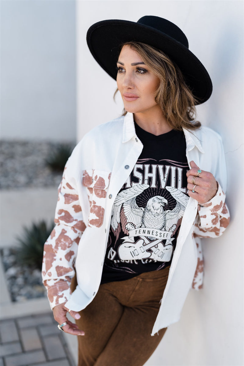 Just a Cowgirl Blouse Ivory