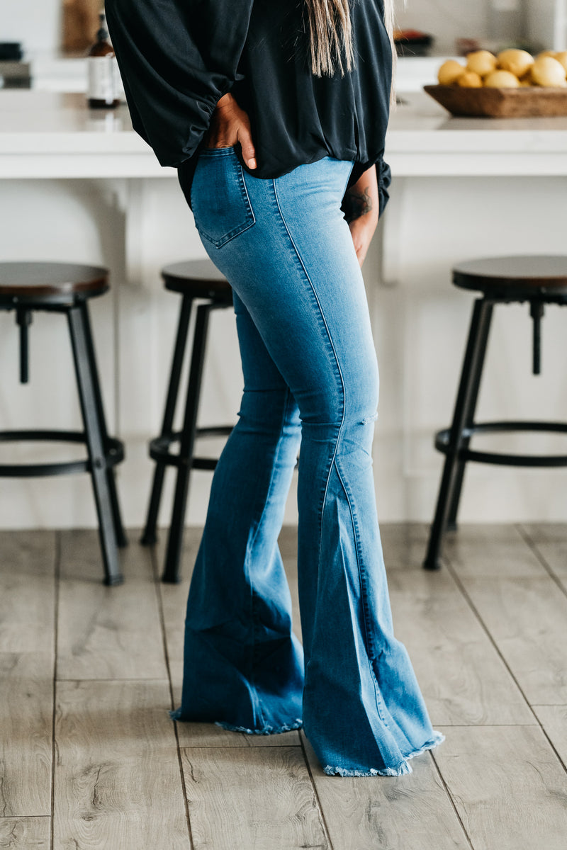 Always In Style Flares Blue