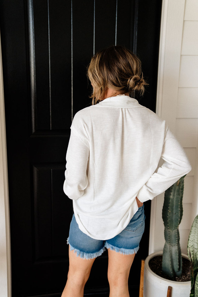 Just Beachy Pullover Ivory