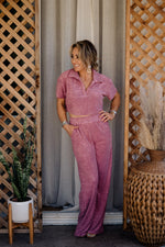 Moments Terry Pant Pink