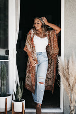 Glacier Kimono Rust