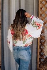 Flouncy Floral Bodysuit