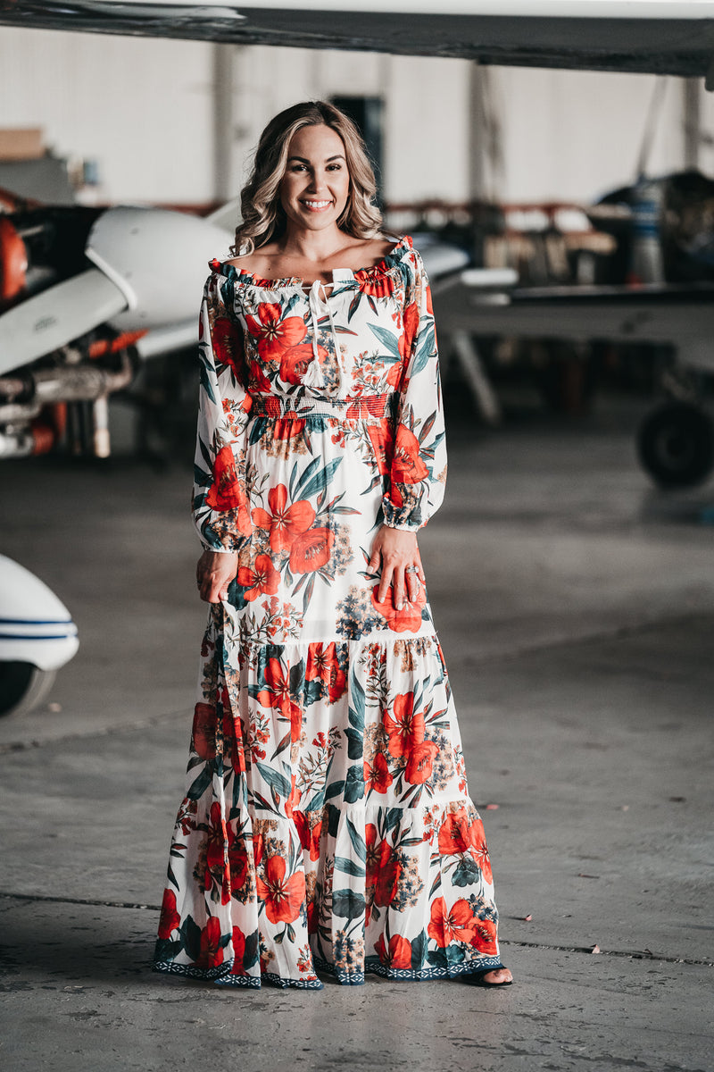 hawaiian maxi dresses Hawaiian Maxi Dress – Top Shelf Wardrobe