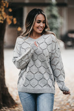 Light Up Sweater Grey