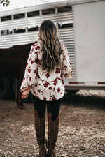 Feeling Fall Florals Blouse
