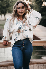 Ruby Floral Blouse