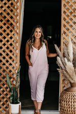 Stay This Way Jumpsuit Pink