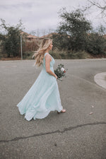 Mint Bridesmaid Maxi Dress