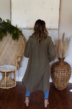 In The Wind Duster Olive