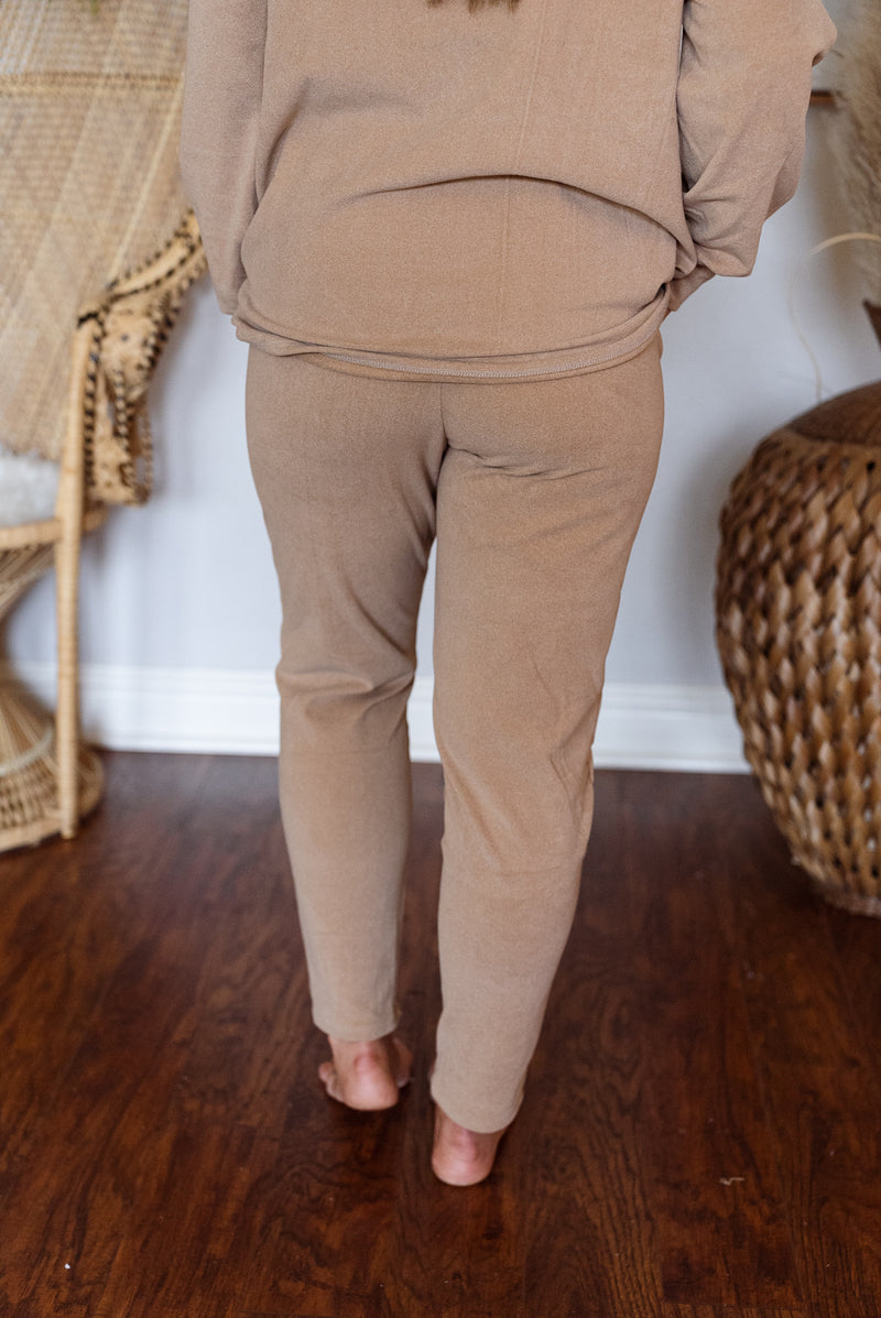 Sophisticated Joggers Taupe