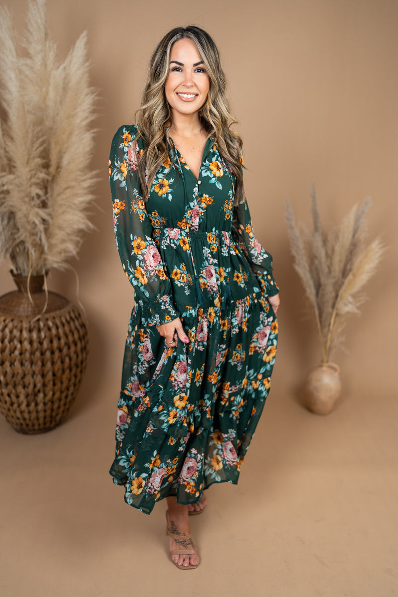 Freestyle Floral Maxi Dress