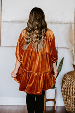 Dress to Impress Tunic Burnt Orange