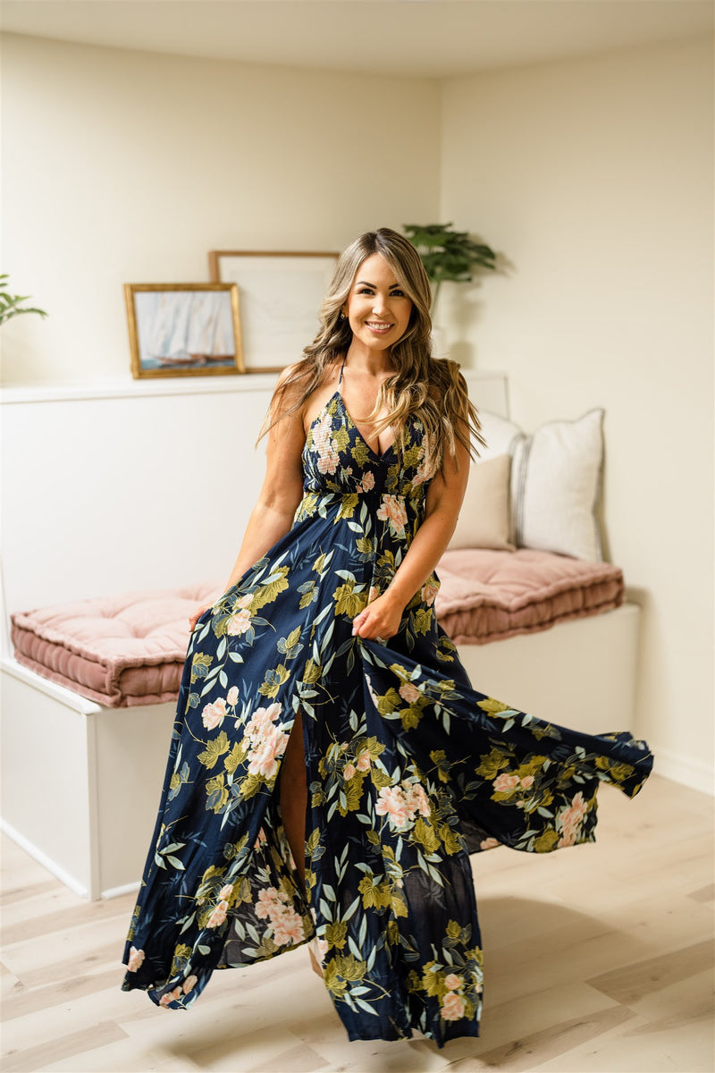 Doing the Most Floral Maxi