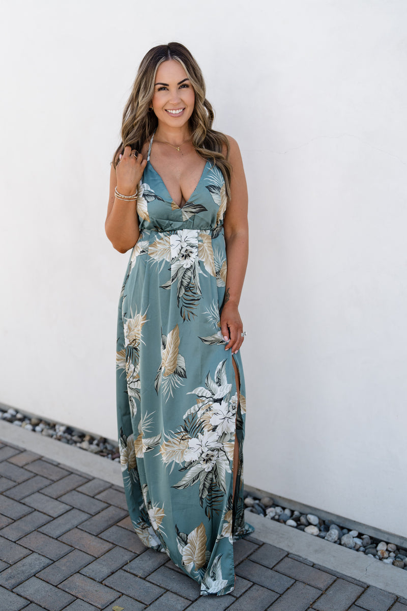 Not So Simple Maxi Turquoise