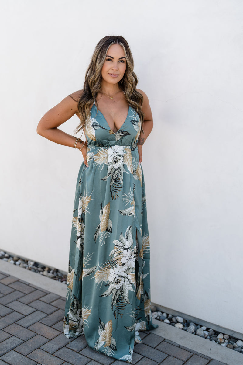 Not So Simple Maxi Turquoise