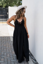 Maura Black Maxi Dress