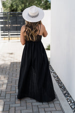 Maura Black Maxi Dress