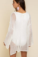 Leslies Knit Sweater Ivory