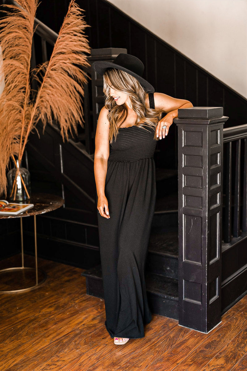 Hang with Me Jumpsuit Black