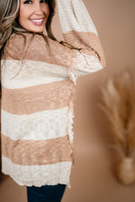 Falling Stripe Sweater